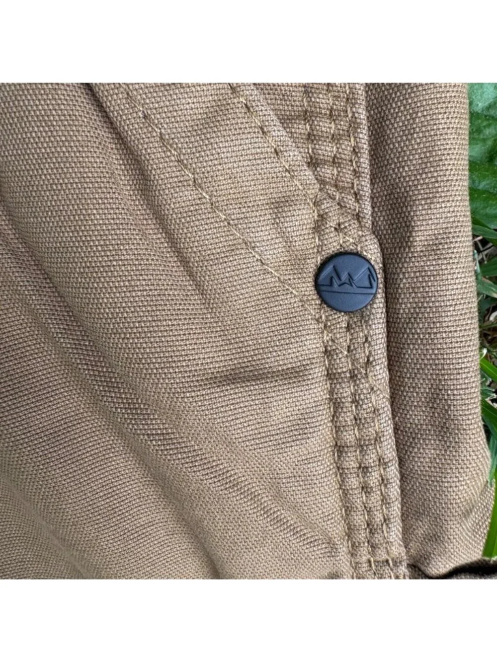 Wrangler Mens Khaki Pants 40x30 Cotton Blend Relaxed Fit‎ Durable Casual Wear